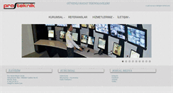 Desktop Screenshot of pro-teknik.com